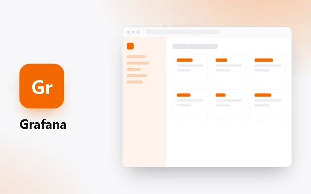 Preview of the Grafana template