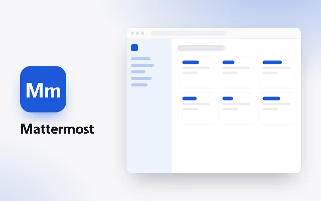 Preview of the Mattermost template