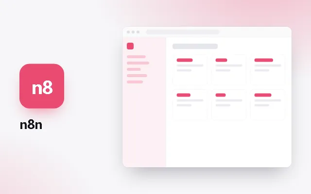 Preview of the n8n template