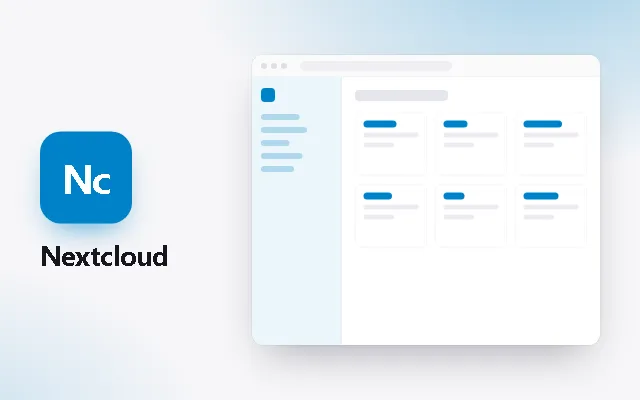Preview of the Nextcloud template