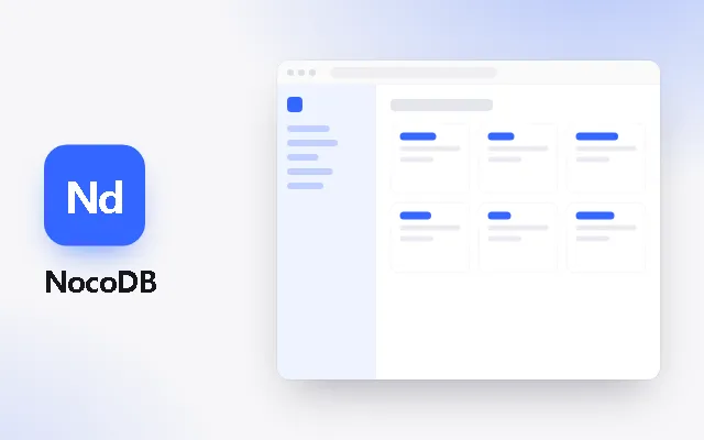 Preview of the NocoDB template