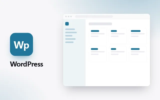 Preview of the WordPress template